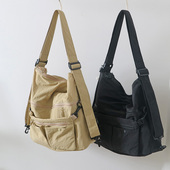 韩版 文艺小清新防泼水单肩斜挎布包学院风休闲百搭大容量布包女