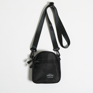韩版ins潮款休闲苹果迷你手机包防水尼龙单肩斜挎小布包香烟包男