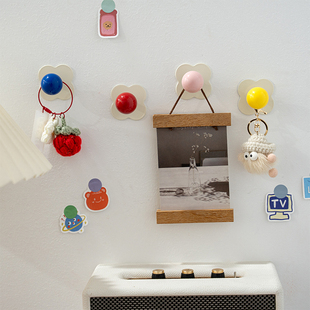 多巴胺创意挂钩强力粘胶免打孔强力承重门后挂钩挂衣钩墙上壁挂