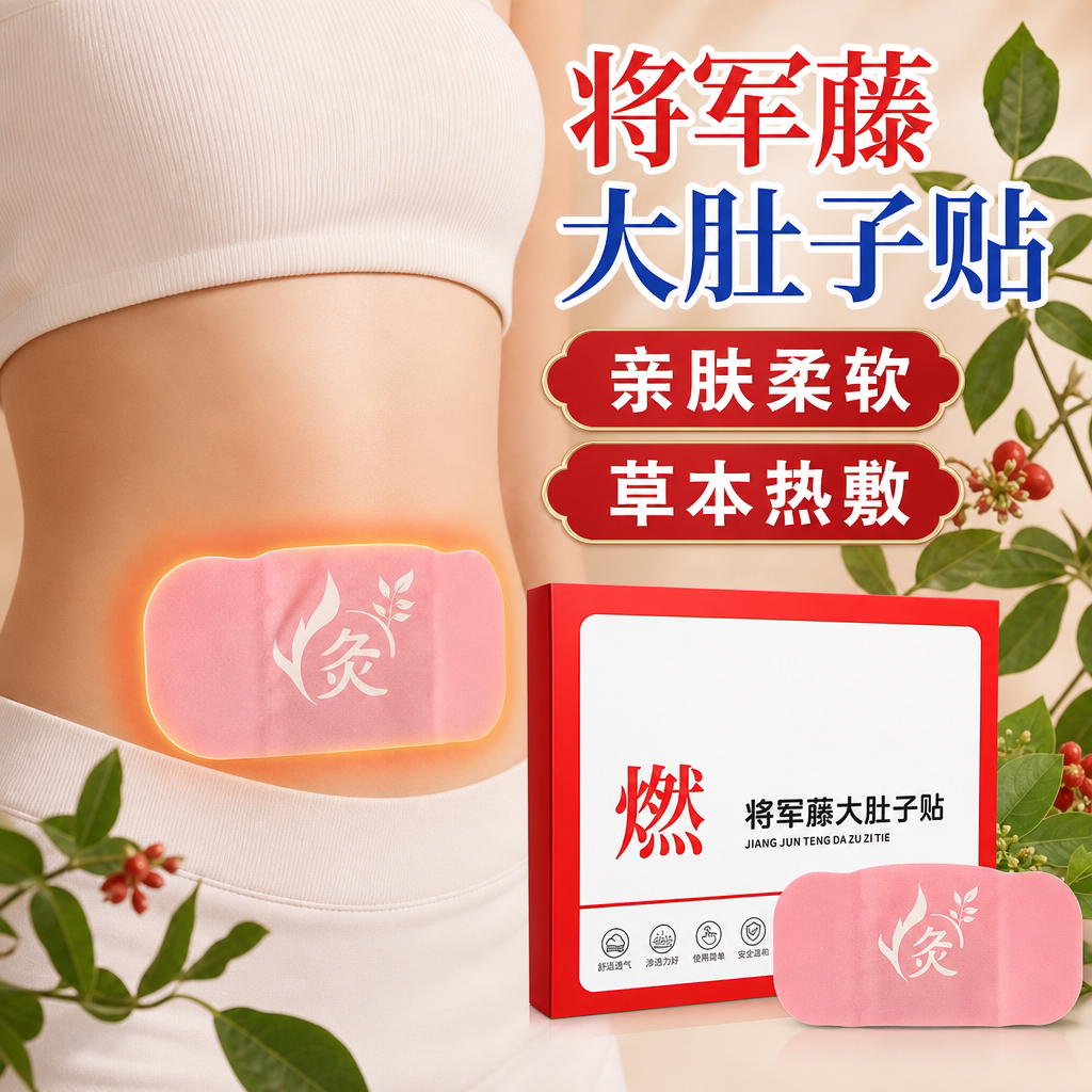 30袋蕲艾将军藤自热暖腹贴