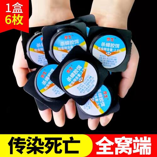 灭蟑螂药家用室内通用款厨房饭店强力消除小强胶饵贴室内神器