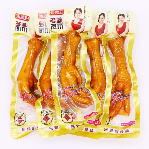 乐媳妇多味凤爪45g*15支