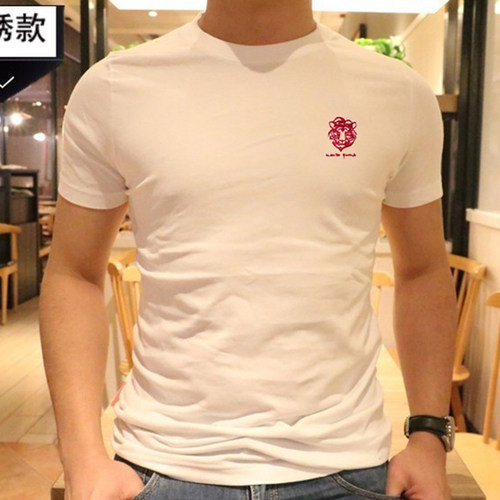 特价AF纯棉修身短袖T恤男