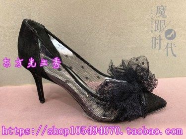 2023春季新品LUNA SLP119105真皮高跟细跟女单鞋