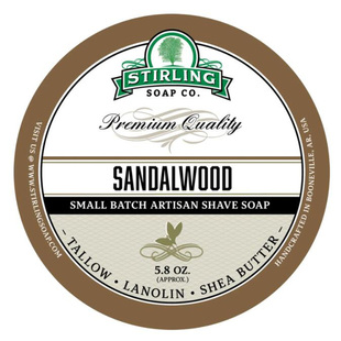 帝诗剃须皂 sandalwood 斯特林檀香味男士剃须泡沫皂