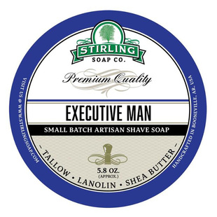 帝诗剃须皂 stirling soap executive man 执行官 男士剃须泡沫皂