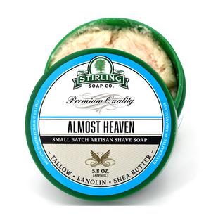 帝诗男士剃须皂斯特林剃须皂Almost Heaven 近乎天堂刮胡泡沫皂