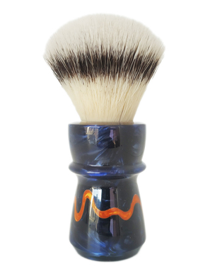 帝诗哎莎男士CN6剃须刷柔软高弹雷电树脂手柄胡刷剃须皂泡沫刷