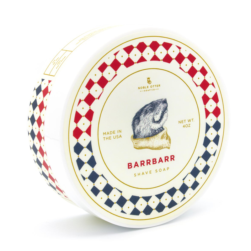 帝诗男士剃须皂 noble otter 水獭剃须皂barrbarr理发店刮胡泡沫