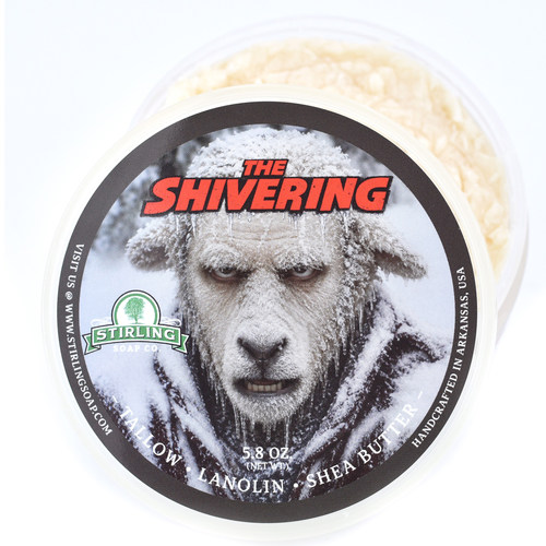 帝诗男士剃须皂斯特林超凉剃须皂The Shivering颤抖刮胡泡沫皂