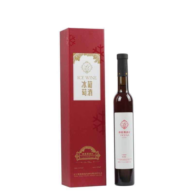 本溪桓仁特产礼品 辽宁维格那红冰葡萄酒375ml 甜型冰酒