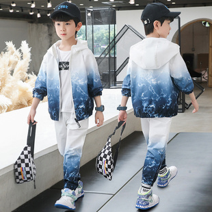 男童秋装2026年新款套装儿童洋气运动中大童帅气时髦春秋季炸街潮