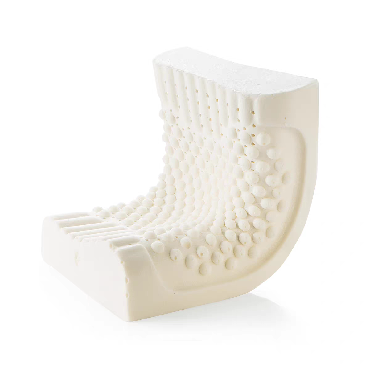 必要深睡天然乳胶枕正品青少年单人枕头按摩缓压护颈成人睡眠枕芯