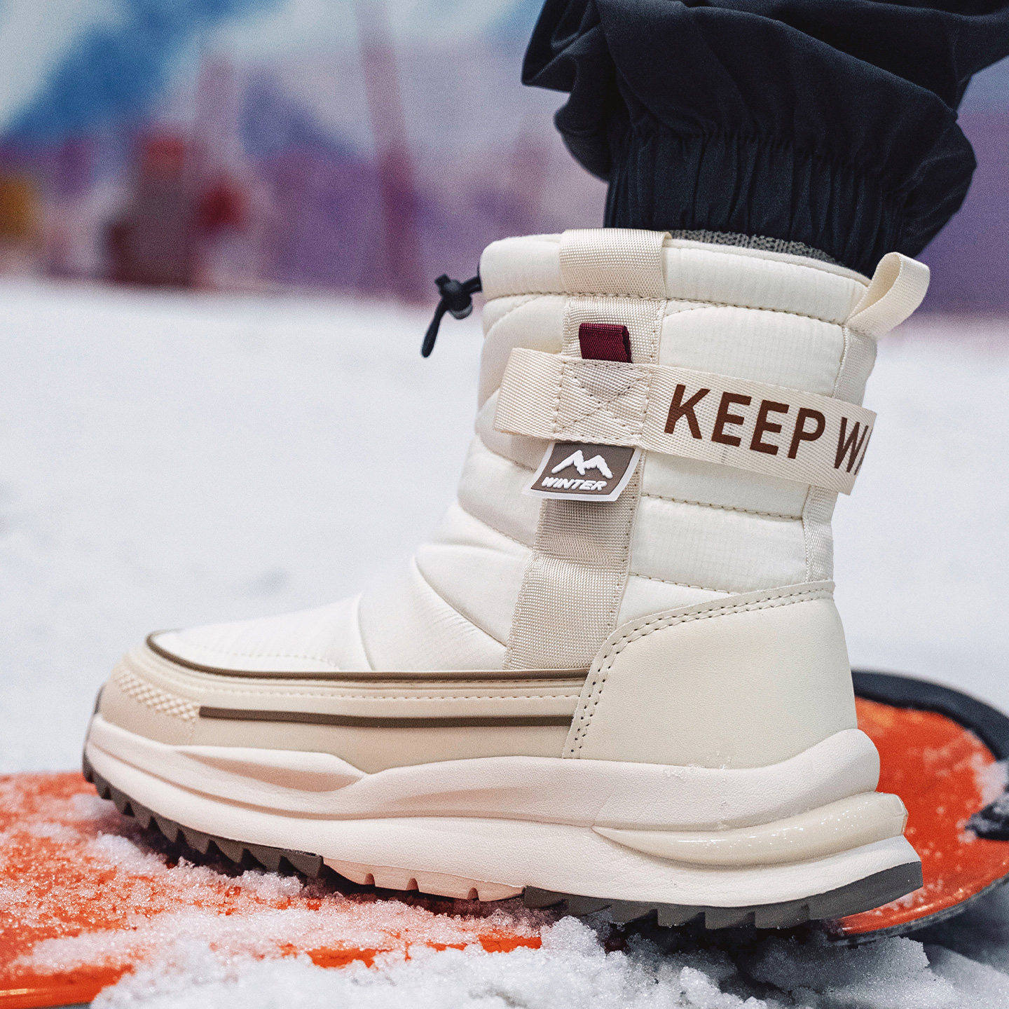 冬季雪地靴女加厚保暖防水防滑棉靴情侣款雪地鞋男东北短筒大棉鞋,女鞋,时尚雪地靴,淘宝优惠券,粉丝福利购,淘宝优惠卷