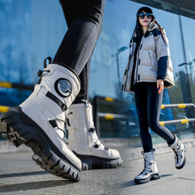 新款最冬天女雪地靴冬季东北加厚保暖棉靴防滑防水女款防寒女靴子