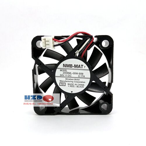 热销2006ML-05W-S59全新原装NMB 5015 24V 0.17A散热风扇报警信号