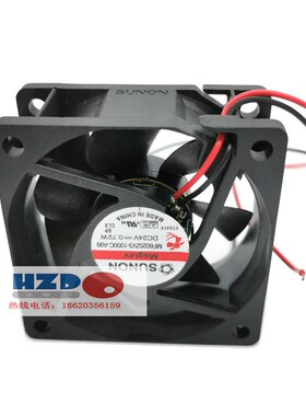 MF60252V3-1000C-A99全新原装SUNON建准6025 24V 0.72W散热风扇