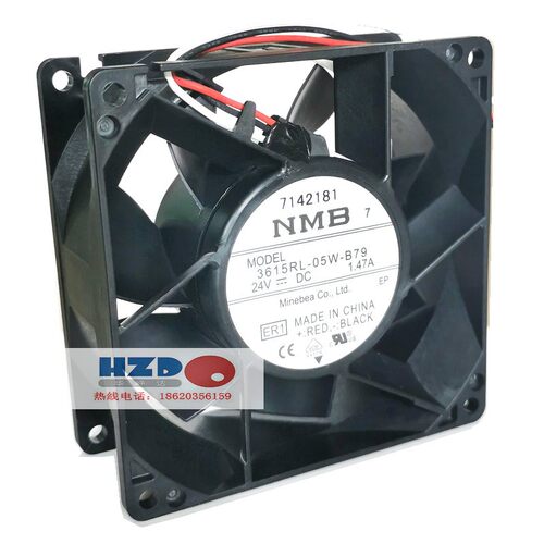 3615RL-05W-B79全新原装NMB 9238 24V 1.74A散热风扇9CM 3线