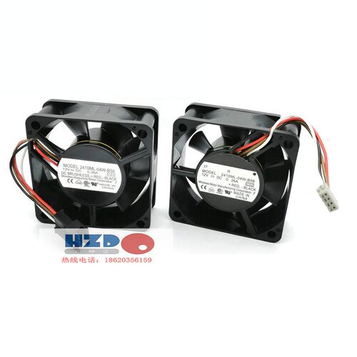 2410ML-04W-B56全新原装NMB 6025 12V 0.22A散热风扇6CM4线