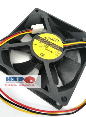 AD0824UB-A73GL全新ADDA 8025 24V AD0824HB-A76GL散热风扇3线