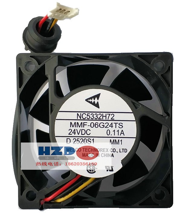 全新原装NC5332H72 MMF-06G24TS mm1 6025 24V 0.11散热风扇NIDEC