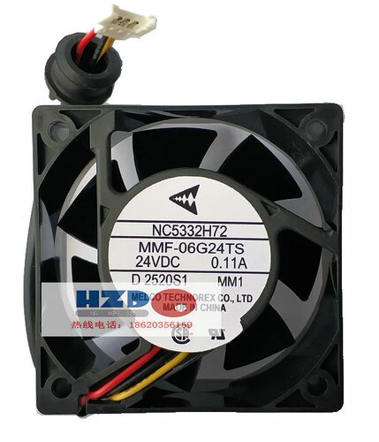 全新原装NC5332H72 MMF-06G24TS mm1 6025 24V 0.11散热风扇NIDEC