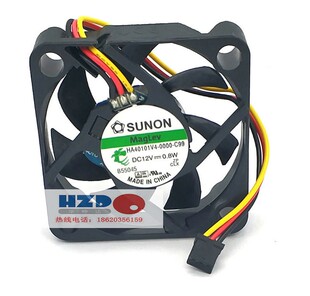 热卖全新原装SUNON建准HA40101V4-0000-C99静音3线录像机散热风扇
