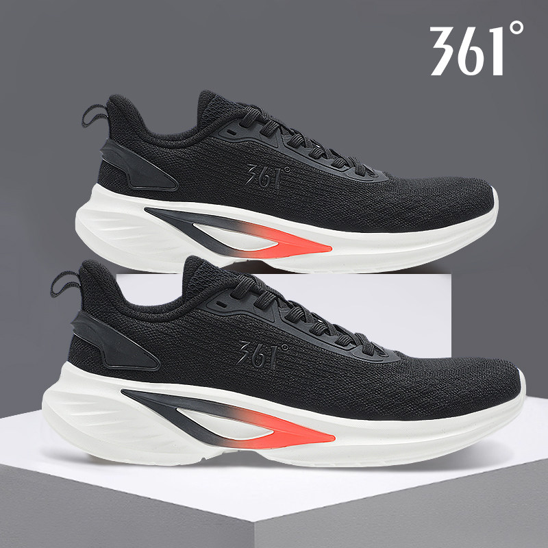 361运动鞋男鞋2026夏季新款户外网面透气减震保护厚底耐磨跑步鞋