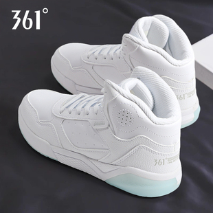 361厚底高帮板鞋女鞋2026春季新款时尚休闲学生轻便舒适运动鞋子