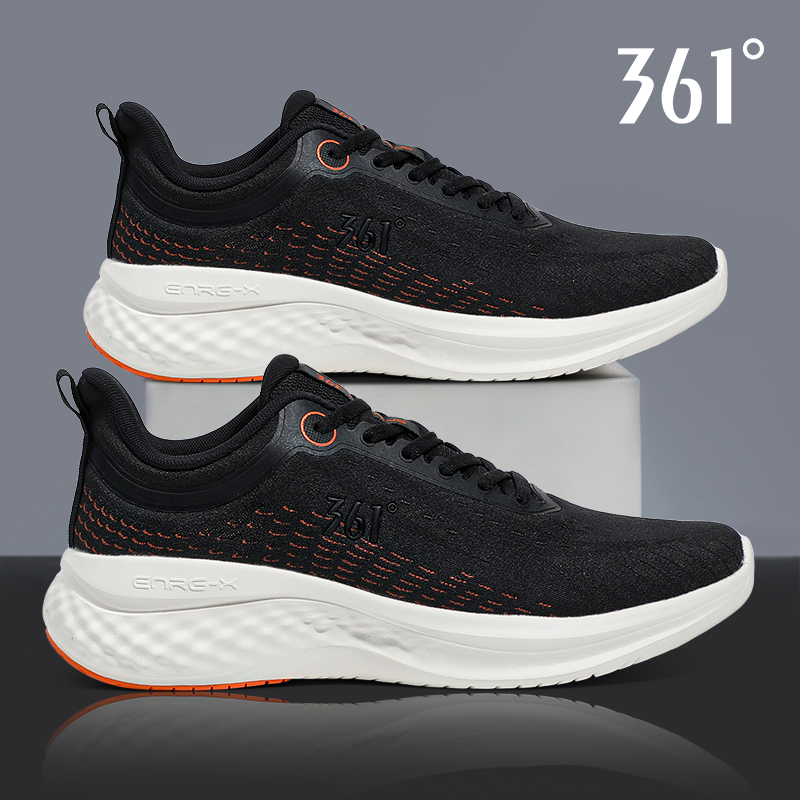 361男士透气防滑减震跑步鞋