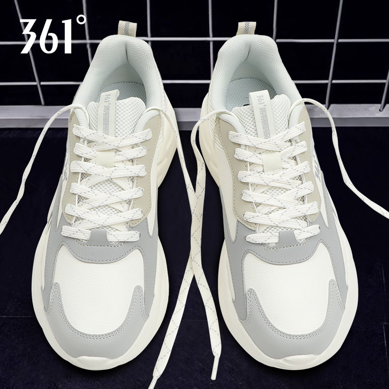 361轻便革面软底运动鞋