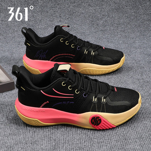 361AG凌空3篮球鞋男鞋2026春季新款轻量缓震软底复古耐磨运动鞋子