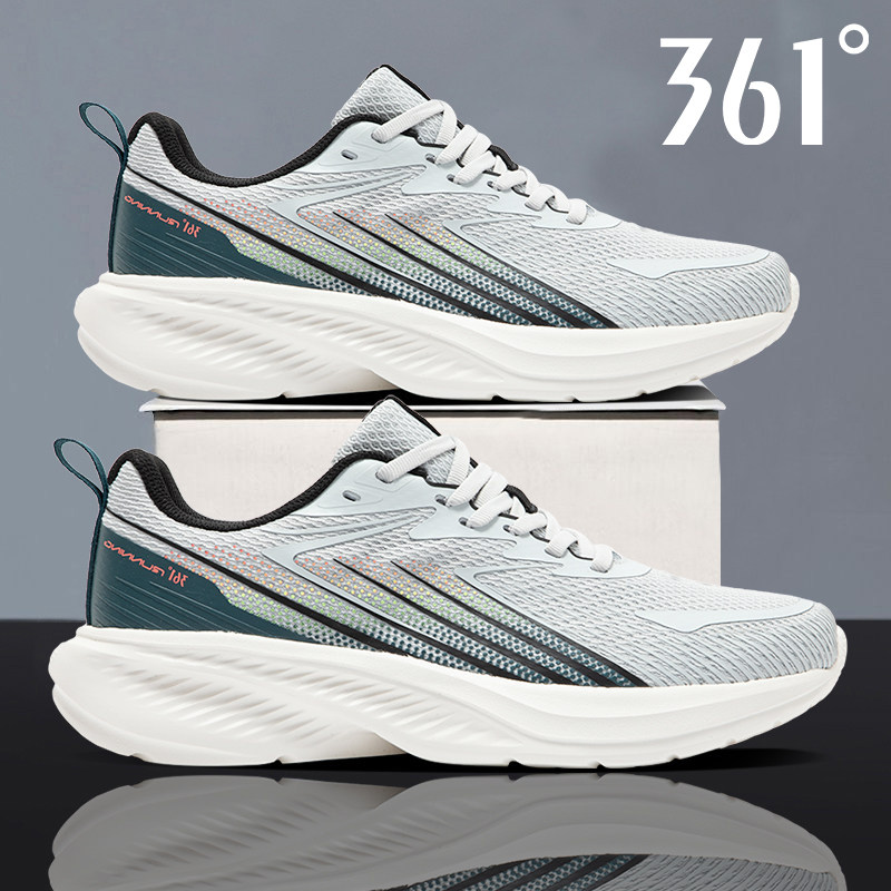 361运动鞋男鞋2026夏季新款网面耐磨慢跑竞速软底减震男士跑步鞋