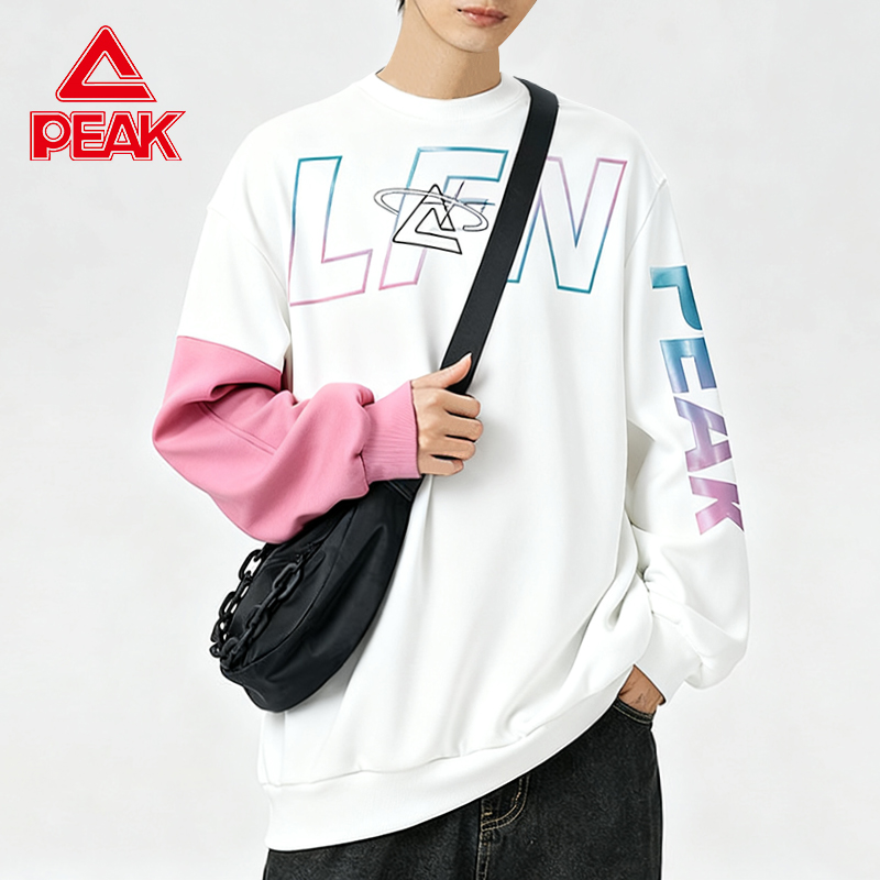 匹克卫衣男士2025冬季新款圆领