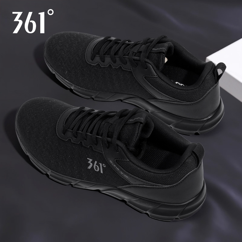 361男士运动黑色休闲鞋