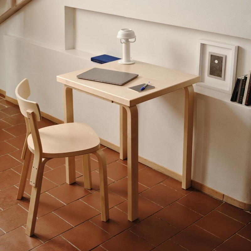 Artek正品芬兰Aalto Table Square阿尔瓦阿尔托北欧经典方形餐桌图片
