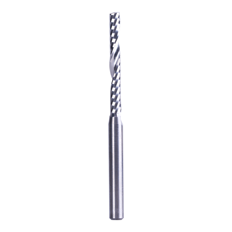 威雕3.175mm单刃螺旋铣刀亚克力广告电脑数控雕刻机刀具工具刀头