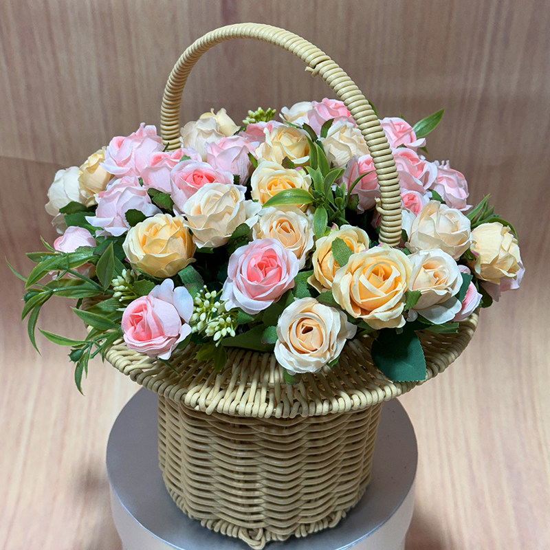 跳舞花篮拍摄道具鲜花花篮