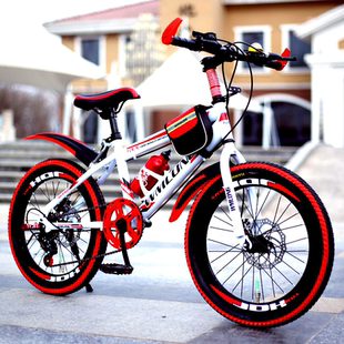 儿童自行车男孩6-12岁到8-10岁到15岁青少年单车学生女变速山地车