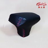 适用21 起亚智跑自动真皮免缝挡把套排档套挂档杆套手球套 23款