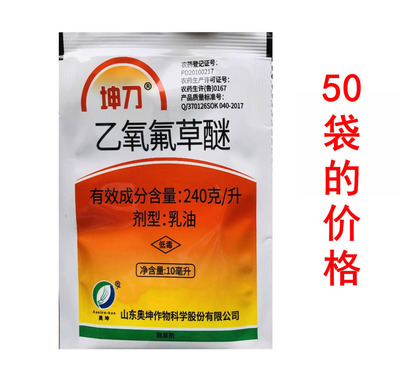 奥坤生姜针叶苗圃云杉乙氧氟草醚