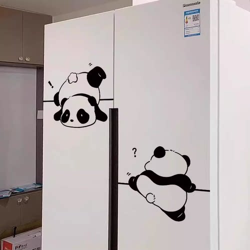装饰玻璃门贴纸创意简笔贴画