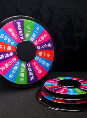 俄罗斯喝酒转盘游戏创意令娱乐
