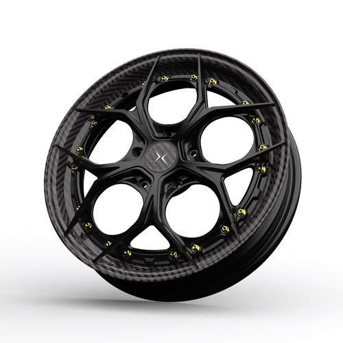 MFSS碳纤维锻造轮毂13英寸VESPA专用前轮3.0后轮3.5完美规格