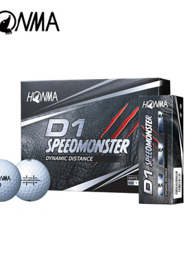 清仓honma高尔夫球全新D1 SPEEDMONSTER远距离下场练习三层比赛球