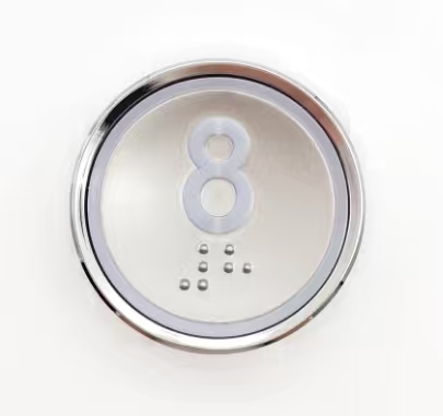 适用于上海现代电梯按钮STVF9/HD60-1按键铃木配件通用A4N135161