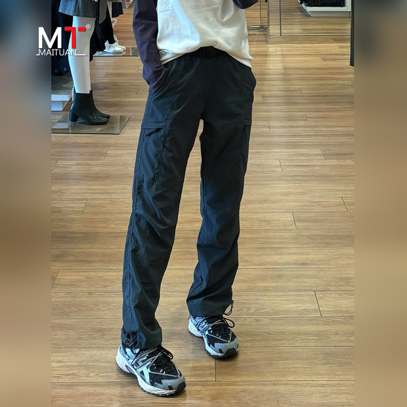 高端软壳冲锋裤男士2025年新款春秋冬季男裤加绒加厚工装裤子男款