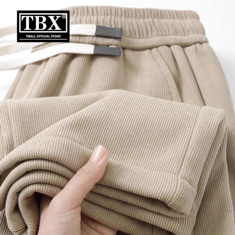高端运动休闲裤子男士2025新款春秋冬季加绒加厚男裤直筒卫裤男款