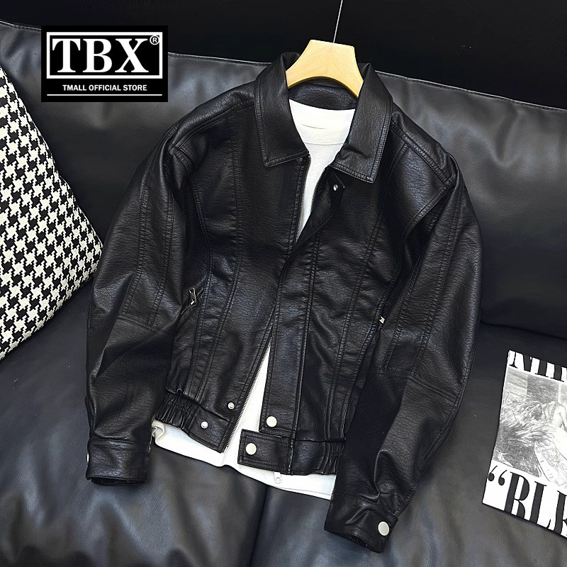 高端皮衣外套男士2025新款春秋冬季加绒加厚机车服皮夹克男款秋装