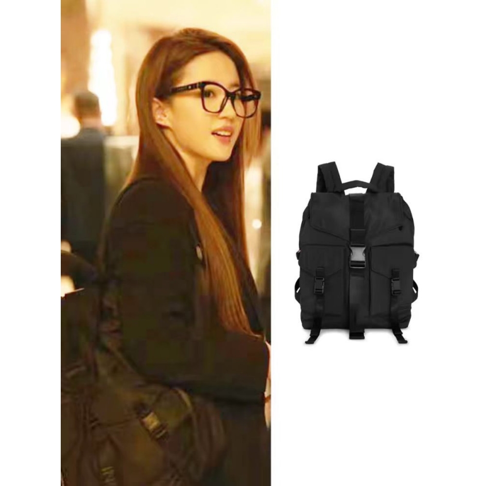 玫瑰的故事明星同款黑色双肩包女新款大容量轻便旅行包背包书包潮